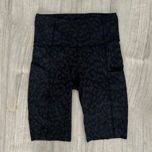 Lululemon fast and free 10” biker short